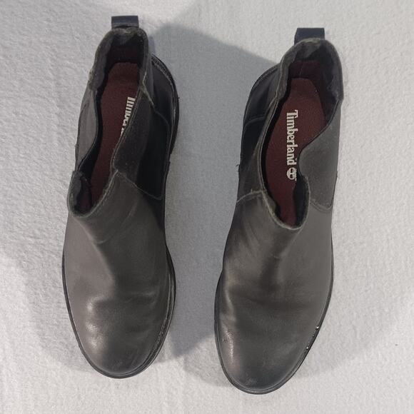 Timberland Women's Leather kori park Chelsea Ankle Boot with Lug Wedge Sole - Picture 3 of 8